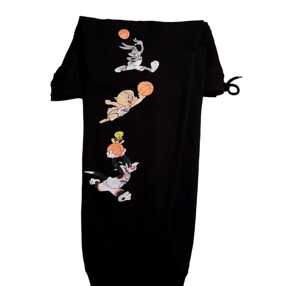 Space Jam A New Legacy Size XL Sweat Pants Elastic Waist Juniors Bugs Porky